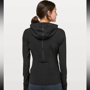 Lululemon Black Hooded Zip-Up Jacket